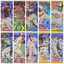 2023 Topps Gold Holofoil Parallel Insert Series 1 2 Update Your Choice