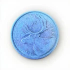 Canadian Silver Quarter 1957