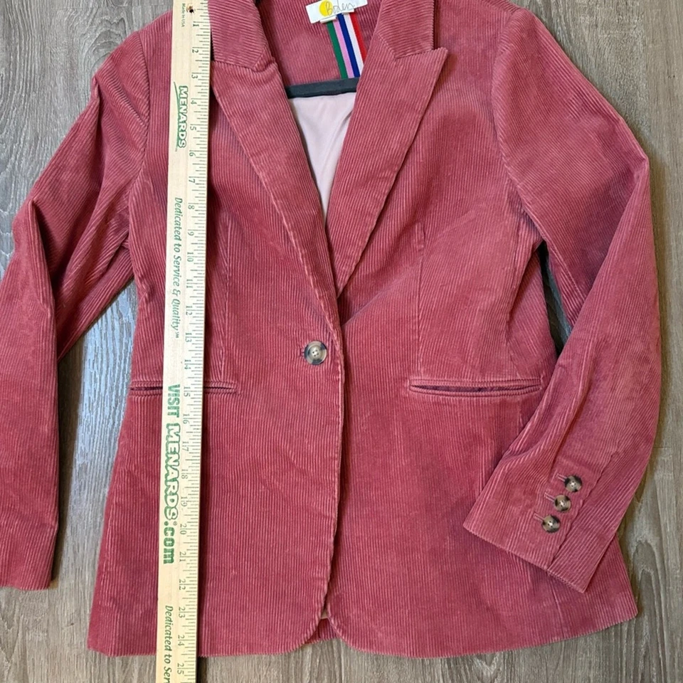 Boden Corduroy Blazer – Women’s 6P Petite Pink - Image 2 of 4