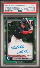 Walker Jenkins Chrome Sapphire 2024 Sapphire Green /99 Auto