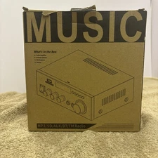 Daakro AK45 Stereo Audio Amplifier 300W Home 2 Channel Wireless Bluetooth 5.0