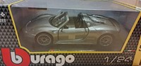 Burago Bburago Porsche 918 Spyder Metallic Grau 2010 1/24 18-21076