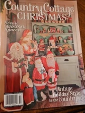 Country Cottage Christmas Magazine 2024 VINTAGE Holiday Style RETRO NOSTALGIA 