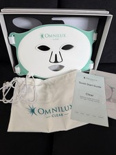 Omnilux Clear Face Led Light Therapy Mask Full Kit