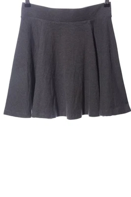 H&M BASIC Mini-jupe Dames Jupe T EU 36 gris clair style décontracté - Photo 1/4