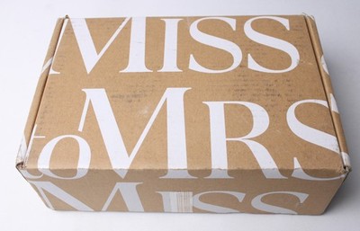 Miss To Mrs Women's Dazed & Engaged Wedding Bridal Box CA4 Size 3XL Incomplete