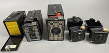 Vintage Camera Lot Including Brownie Target Six-20, Brownie Jr Six-16  Ansco