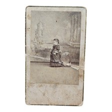 Little Person Maggie Minott CDV Dwarf