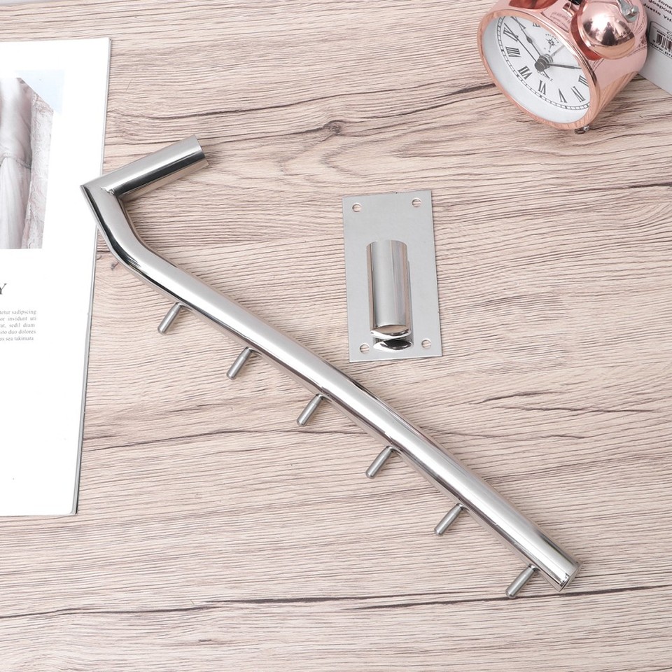 Hanger Organizer Swinging Rack Bathroom Wall Hooks Laundry Clothes | eBay