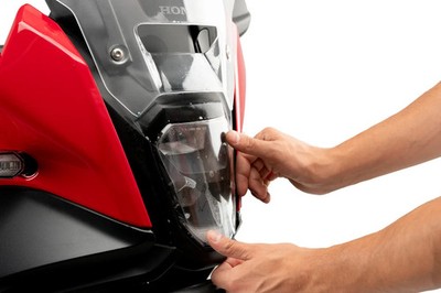 Honda NX 500 (ab 2024). Puig Adhere Scheinwerferschutz. Klar