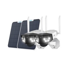 Reolink Duo 2 Überwachungskamera Aussen Dual-Lens Farbnachtsicht 6W Solarpanel