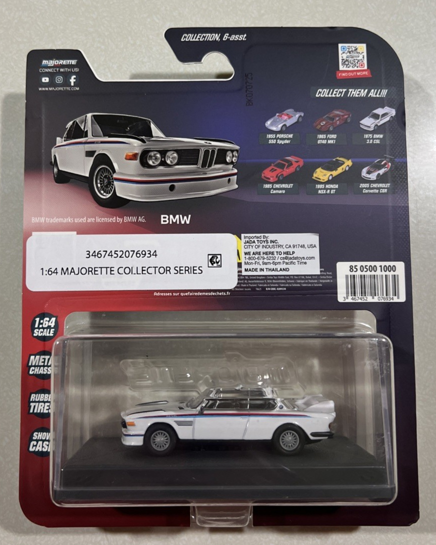 MAJORETTE VOITURE TURBO BMW N° 217 portes papillons (chassis metal) 1