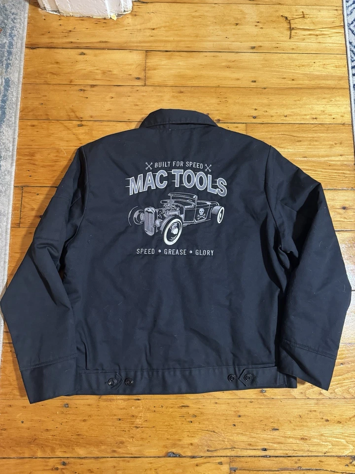 CHAQUETA MECÁNICA GENUINA MAC TOOLS / DICKIES TALLA L "CONSTRUIDA PARA LA VELOCIDAD" Foto 4 de 4