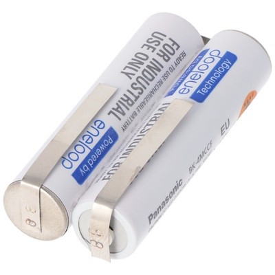 AkkuPack passend für den Philips Rasierer BT9290 Akku 2,4 Volt, 800mAh, AAA 44,5