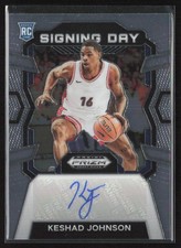 2024 Panini Prizm Draft Signing Day Keshad Johnson #SD-KES Arizona
