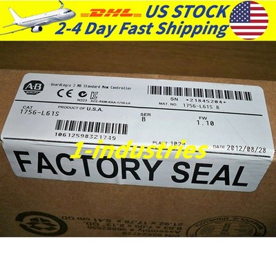 Allen Bradley 1756-L61S SIL3 Safety Processor 128,000 I/O Capacity Free Shipping