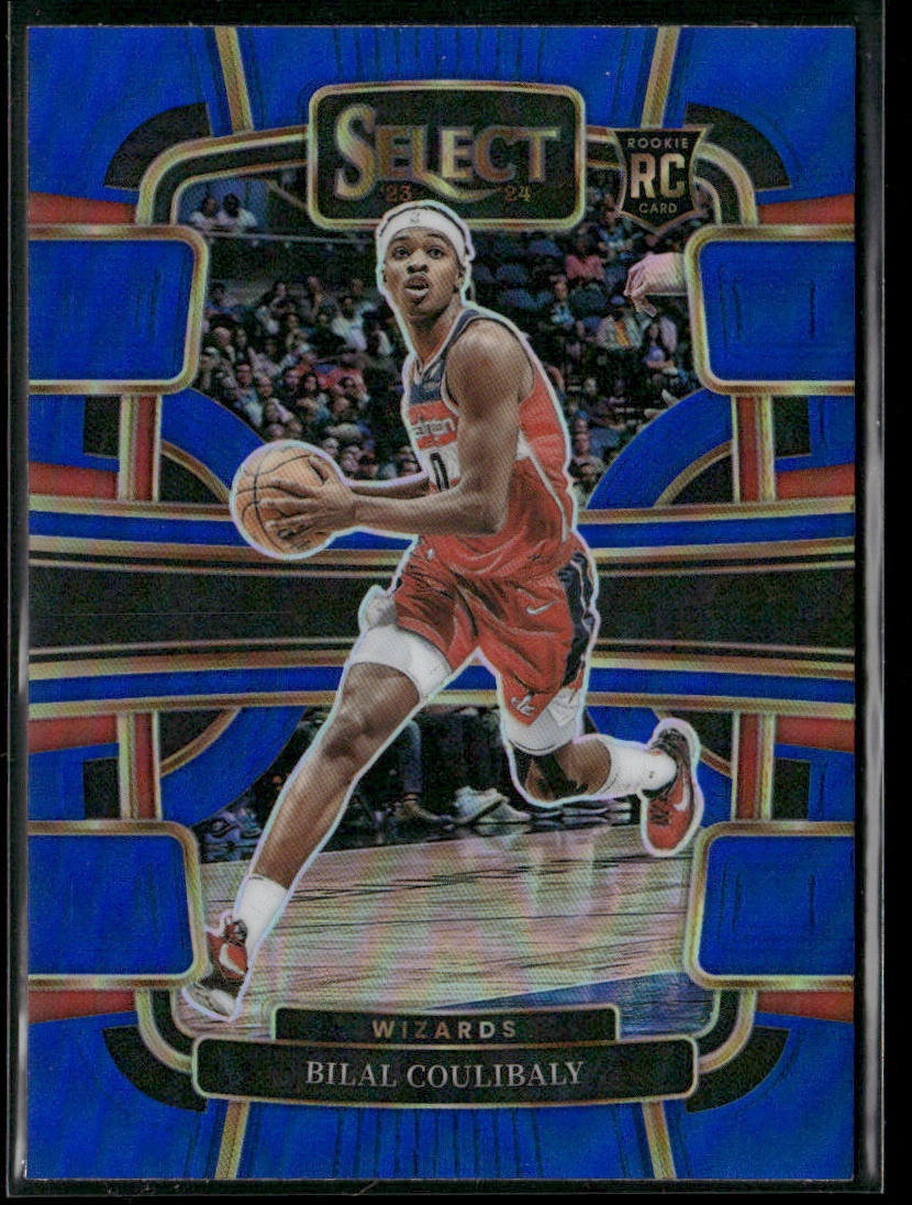 Bilal Coulibaly Rookie 2023-24 Panini Select #97 Blue Prizms