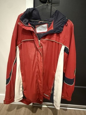 ZeroXposur Hooded Jacket Red White Navy Full Zip Activewear Men s M/L