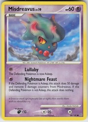 Misdreavus 68/100 Stormfront Common Pokemon TCG