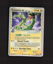 Rayquaza ex δ 97/101 EX Dragon Frontiers Ultra Rare Holo Pokemon Card DMG