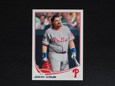 2013 Topps Update John Kruk US188 Photo Image Variation SSP MINT