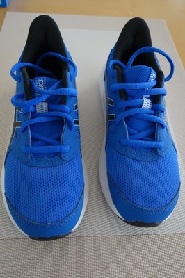 Asics JOLT 4 Kids Gr. 34 Freizeit - /Sportschuh Blau / Schwarz Leichtgewicht NEU