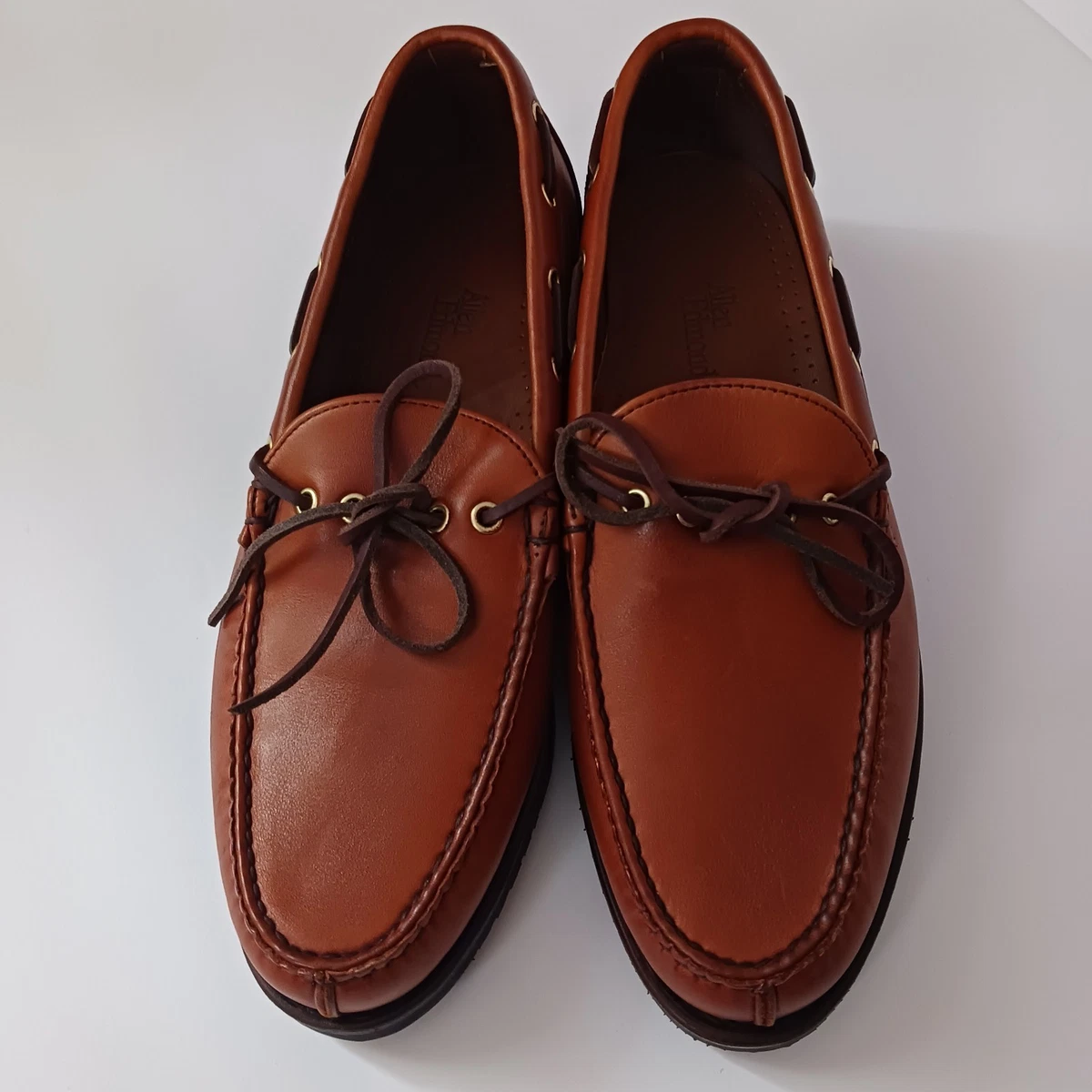 Vintage ALLEN EDMONDS \'Bedford\' Shoes 9.5 Vintage 80s Allen Edmonds Macneil Burgundy Shell Cordovan  main image 3