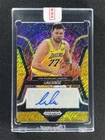 1/10 ≈1/1 ! 2024-25 Panini Prizm Black Luka Doncic Gold Shimmer Prizmatrix Auto