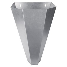 Medium Size Chicken Cone Galvanized Steel Poultry Restraining Cone for Chicke...