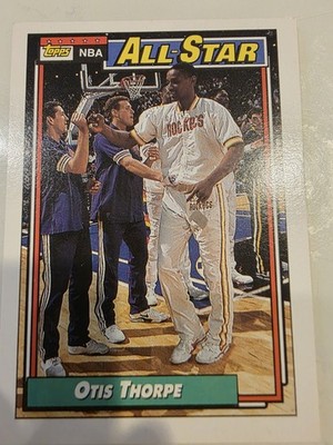 1992 Topps Otis Thorpe All Star 124