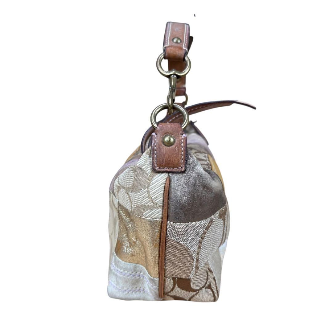 Accessory Pouch COACH Patchwork Snakeskin Multi M… - image 4