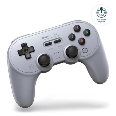 8Bitdo - Pro 2 Bluetooth Gamepad Hall Effect Joystick für Switch PC A - D59z