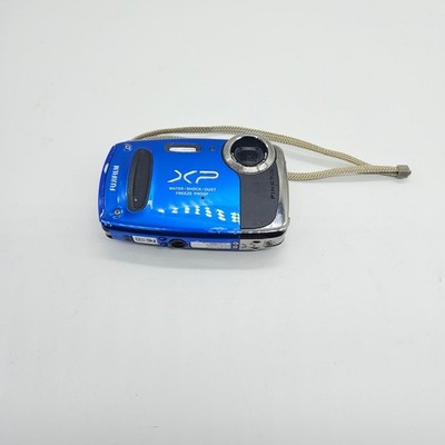 Fujifilm Finepix XP50 14MP Waterproof Digital Camera ONLY Blue Working
