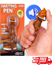 Funny Fart Sound Pen Novelty Gag Gift Makes 7 Sounds Kids Teens Party Fun