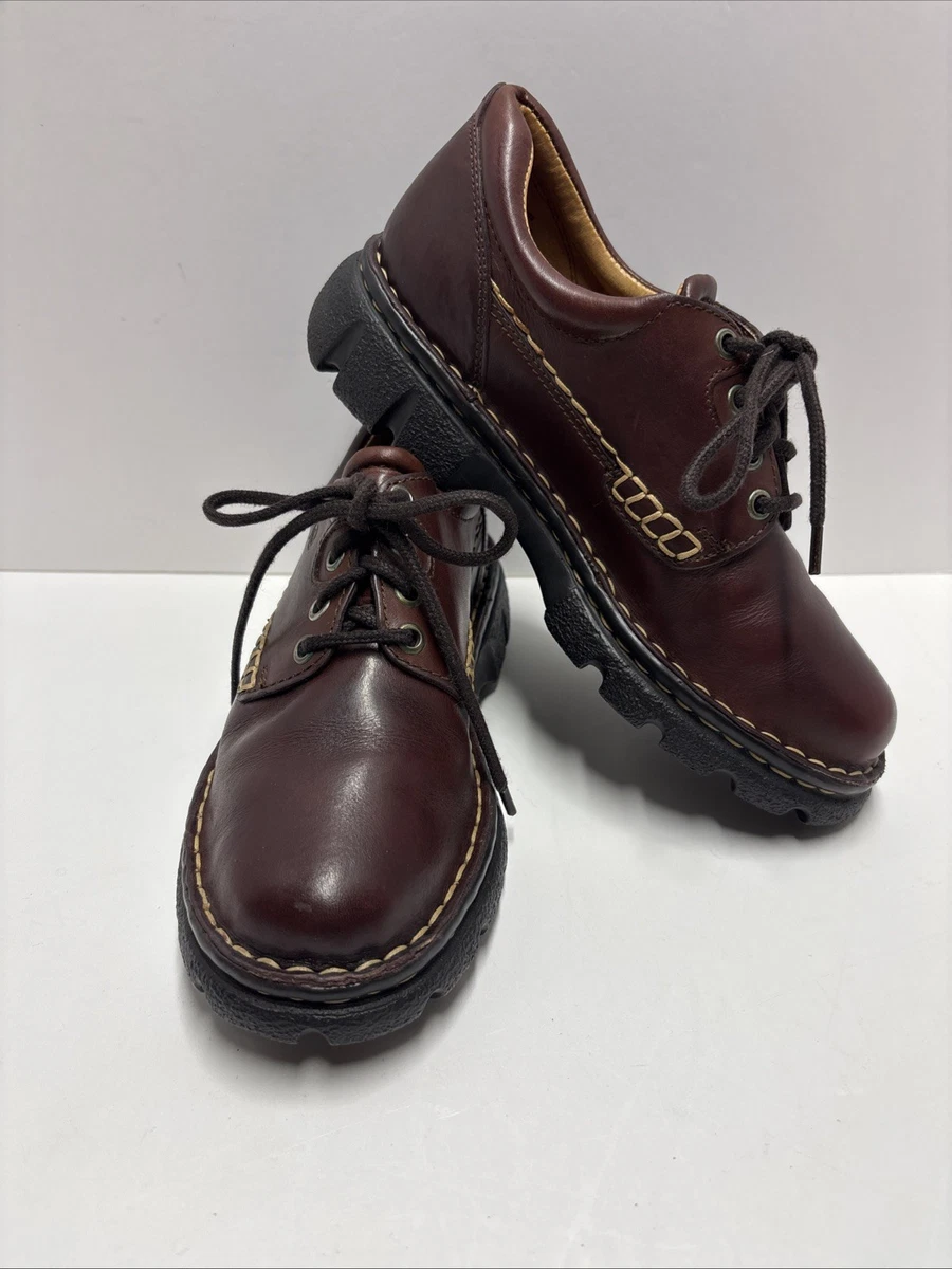Børn Upper Leather Lace Up Comfort Shoes for Women | eBay display picture 3