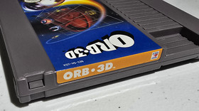 ORB-3D (Nintendo NES, 1990) w/ Manual + UGC Authentic Tested