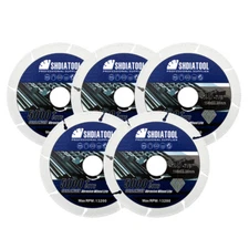 4.5''/115mm Diamond Cut-off Wheel Metal Saw Blade Multi-Purpose Angle Grinder