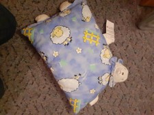 Kissen für Kinder Schaf  Baumwolle mit Polyesterflockenfülling Aus der Schweiz