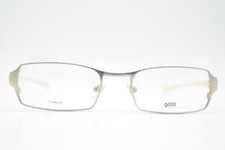 Brille Götti Switzerland FAITH TITANIUM Silber Transparent Eckig eyeglasses Neu