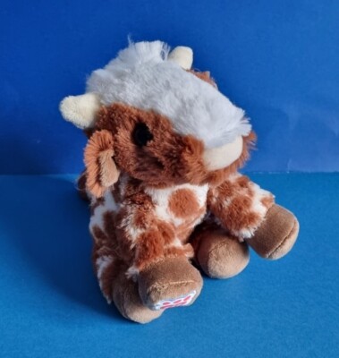 BUILD A BEAR Highland Cow Smallfrys Plush Mini Small Buddies Toy BNWT  UK