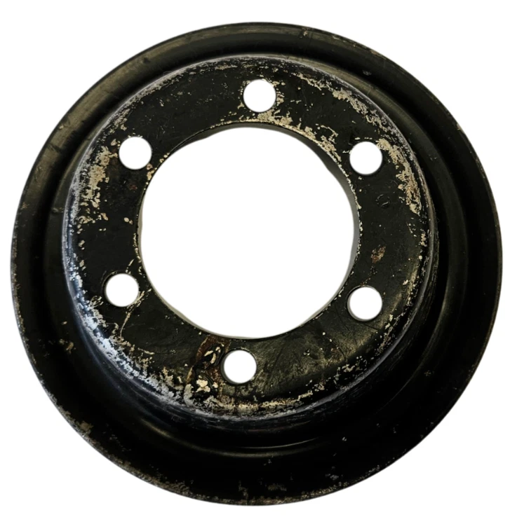 Polea de ventilador de ranura única de dirección asistida Desoto Chrysler 1955-1956 1325915 NOS. Foto 2 de 4