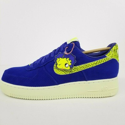 Nike Olivia Kim Air Force 1 '07 NXN Blue Volt CK3314-400 New Wmns Size 10 No Lid | eBay