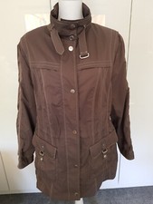 jacke/ modische outdoorjacke/ gelco/ braunton/ neuwertig/ gr. 48