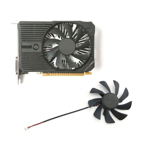 Grafikkarten Lüfter Für ZOTAC GTX1050 1050ti 4GB Mini T129215SH/GA92S2U 2 pin - Afbeelding 6 van 8