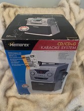 RARE Memorex MKS5012 Karaoke Party Machine w/ Microphone Original Box