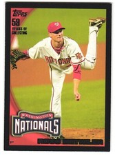 Ross Detwiler 2010 Topps Black Border    #628  SN59