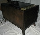 ZENITH Chairside/Side Table Tube Radio-Phonograph Model L846E Stroboscope 1954 — photo 4