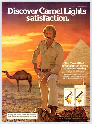 pyramid orange cigarettes 1979 MAN EGYPT PYRAMID CAMEL LIGHTS CIGARETTES 8