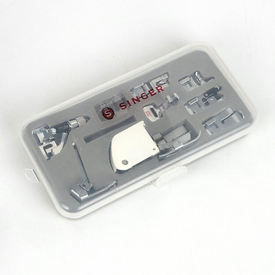 Singer 9 Piece Sewing Machine Presser Foot Kit - Walking Blind Hem - NO NEEDLE!