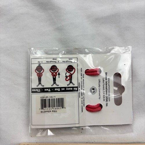 Aminco University Of Alabama Crimson Tide Zipper Pulls Pack Of 2 ROLL TIDE - Picture 3 of 4